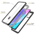 Redpepper Samsung Galaxy S20+ fekete vízálló tok 4