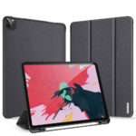 Dux Ducis Domo Apple iPad Pro 2020 fekete tablet bőrtok 2
