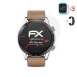 Honor MagicWatch 2 46 mm okosóra üvegfólia és fekete fém szíj