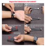 Bőr karkötő átméretezése