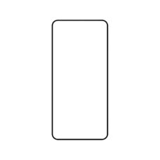 Xiaomi Poco X3 NFC 3D üvegfólia fekete kerettel