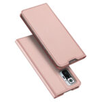 Dux Ducis Xiaomi Redmi Note 10 Pro rózsaarany flip tok 1