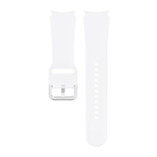 Samsung Galaxy Watch 4 bújtatós csatos szilikon szíj fehér 1