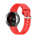 Samsung Galaxy Watch 4 bújtatós csatos szilikon szíj piros 3
