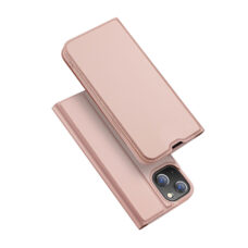 Dux Ducis Apple iPhone 13 Mini rózsaarany flip tok 1