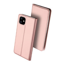 Dux Ducis Apple iPhone 13 Mini rózsaarany flip tok 2