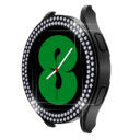 Samsung Galaxy Watch 4 okosóra fekete strasszköves pc tok 2