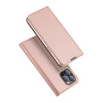 Dux Ducis Apple iPhone 14 Pro rózsaarany flip tok 1