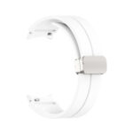 Samsung Galaxy Watch 5 Pro mágneses ívelt szilikon szíj fehér 1