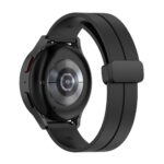 Univerzális mágneses d-gyűrűs szilikon szíj fekete 3