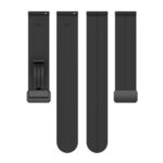 Univerzális mágneses d-gyűrűs szilikon szíj fekete 4