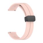 Univerzális mágneses d-gyűrűs szilikon szíj púderrózsaszín 1