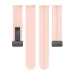 Univerzális mágneses d-gyűrűs szilikon szíj púderrózsaszín 4