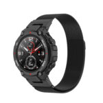 Xiaomi Amazfit T-Rex Pro milánói fém szíj fekete 2