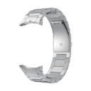 Samsung Galaxy Watch 4 ívelt láncszemes titánium óraszíj ezüst 1