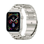 Apple Watch láncszemes fém szíj csillagfény 2