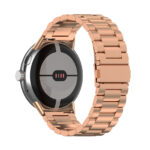 Google Pixel Watch láncszemes fém óraszíj rózsaarany 3