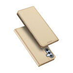 Dux Ducis Samsung Galaxy A54 5G arany flip tok 1