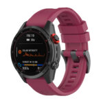 Garmin quickfit szilikon óraszíj bordó 5