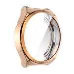 Huawei Watch GT 3 Pro 43 mm kijelzővédős rózsaarany szilikon tok 1