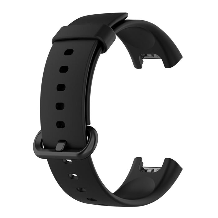 Xiaomi Mi Watch Lite szilikon óraszíj fekete 1