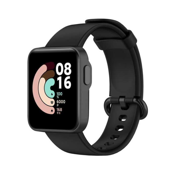 Xiaomi Mi Watch Lite szilikon óraszíj fekete 2