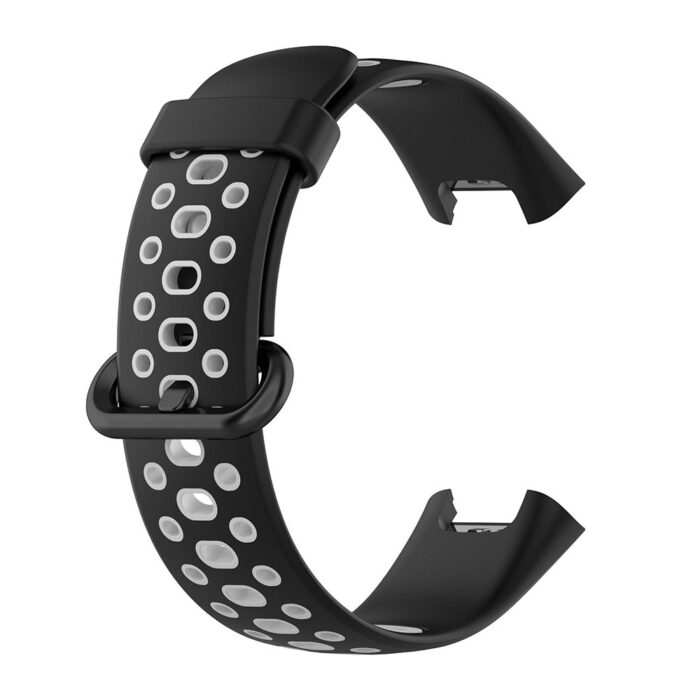 Xiaomi Redmi Watch 2 Lite szilikon óraszíj fekete-szürke 1
