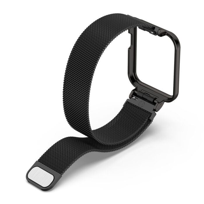 Xiaomi Mi Watch Lite milánói óraszíj fekete 5