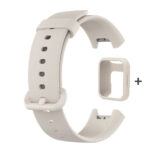 Xiaomi Redmi Watch 2 Lite szilikon óraszíj és tok bézs 6