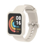 Xiaomi Redmi Watch 2 Lite szilikon óraszíj és tok bézs 9