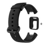 Xiaomi Redmi Watch 2 Lite szilikon óraszíj és tok fekete 1