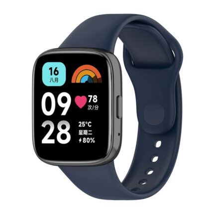 Xiaomi Redmi Watch 3 Active szilikon óraszíj sötétkék 2