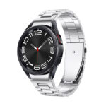 Samsung Galaxy Watch 6 quickfit ívelt láncszemes fém óraszíj ezüst 2