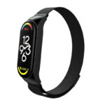 Xiaomi Mi Band 7 milánói fém szíj fekete 2