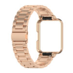 Xiaomi Redmi Watch 3 Active láncszemes fém óraszíj rózsaarany 1