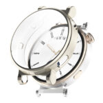 Huawei Watch GT 4 41 mm kijelzővédős világos arany szilikon tok 2