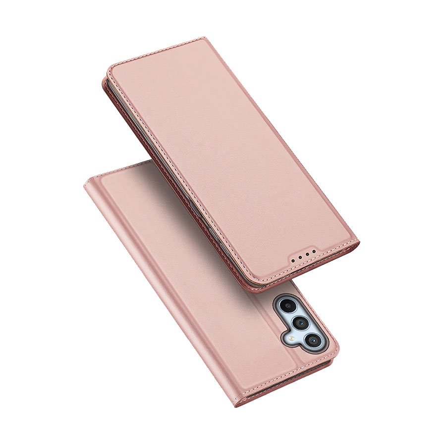 Dux Ducis Samsung Galaxy A55 5G rózsaarany flip tok 1 Dux Ducis Samsung Galaxy A55 5G rózsaarany flip tok 1