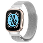 Honor Watch 4 milánói fém óraszíj ezüst 2