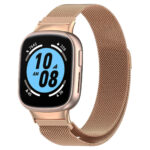 Honor Watch 4 milánói fém óraszíj rózsaarany 2