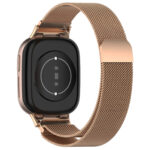 Honor Watch 4 milánói fém óraszíj rózsaarany 3