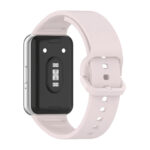 Samsung Galaxy Fit 3 eredeti stílusú bújtatós szilikon szíj púderrózsaszín 3