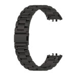 Samsung Galaxy Fit 3 láncszemes fém óraszíj fekete 1