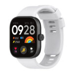 Xiaomi Redmi Watch 4 eredeti stílusú szilikon szíj világosszürke 2