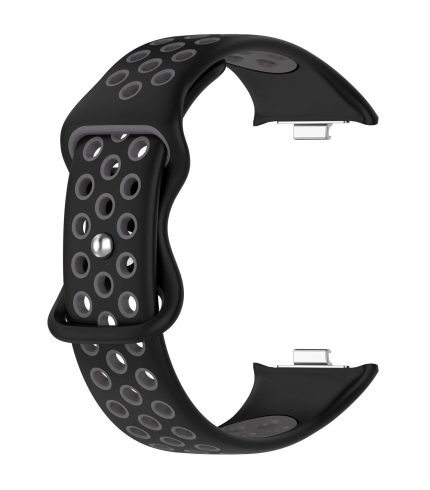 Xiaomi Redmi Watch 4 szilikon óraszíj fekete-szürke 1