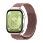 Huawei Watch Fit 3 milánói fém óraszíj rózsaszín-rózsaarany 2