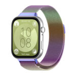 Huawei Watch Fit 3 milánói fém óraszíj szivárvány 2