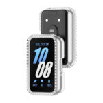Samsung Galaxy Fit 3 okosóra átlátszó strasszköves pc tok 3