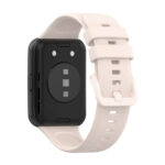 Huawei Watch Fit 2 eredeti stílusú szilikon szíj púderrózsaszín 3
