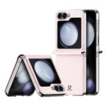 Dux Ducis Bril Samsung Galaxy Z Flip6 rózsaszín flip tok 2