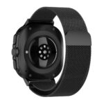 Samsung Galaxy Watch Ultra ívelt milánói fém óraszíj fekete 3
